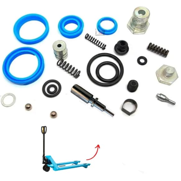 KIT VEDAÇÃO PALETRANS 2220 COMPLETO / KIT REPARO / GAXETA / PEÇAS PARA PALETEIRA / PEÇAS PALETRANS