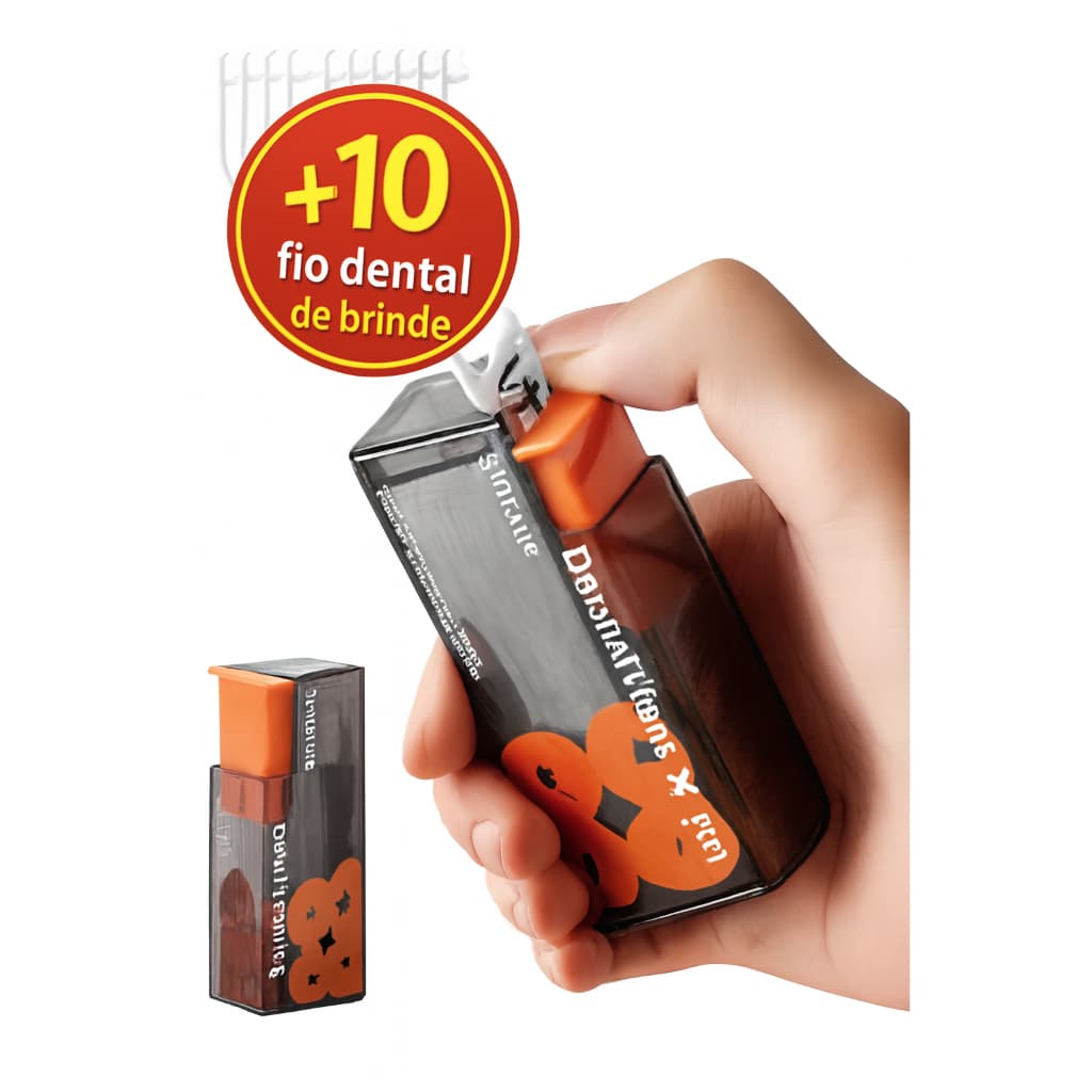 porta fio dental Dispensador automático de fio dental portátil para higiene bucal palito de dente dispensador automatico