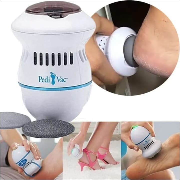 Removedor Elétrico de Calos Pedi Vac com Sucção – Pés Lisos e Macios em Minutos