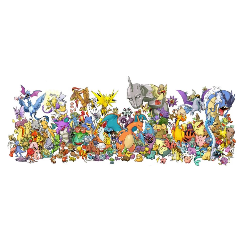 Cartas de Pokémon Clássico - Primeira Geração (Kanto)