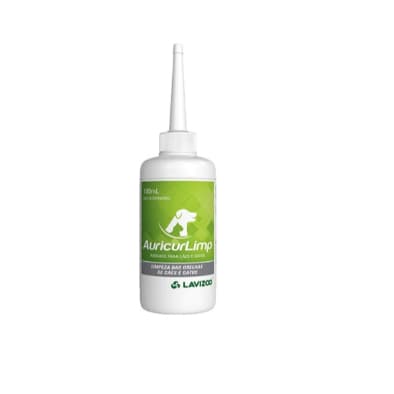Solução de Limpeza Para Cães e Gatos Auricur Limp 100ml