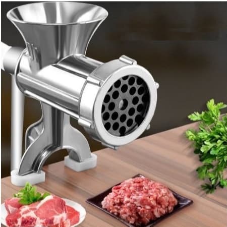Moedor De Carne Manual N8 Profissional Hambúrguer Linguiça Morsa Reforçado Em Aço 🥩🍔🌭✨