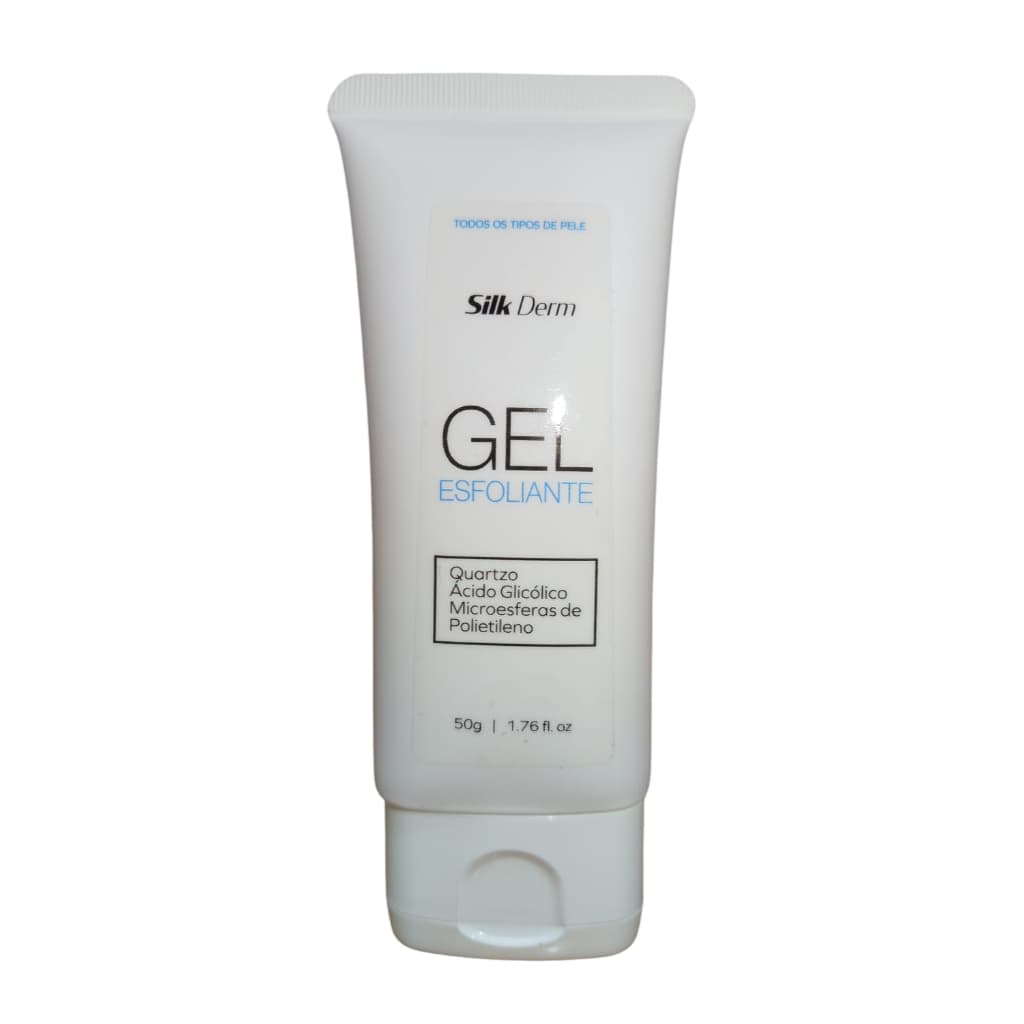 Gel Esfoliante Ácido Glicólico Quartzo Microesferas 50g  Silk Derm