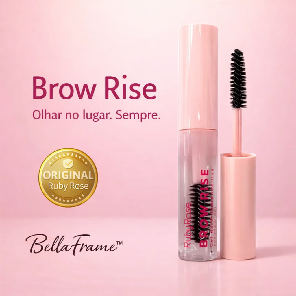 Brow Rise Gel Para Sobrancelhas By Ruby Rose Linha Rosa HB-E2503 8g