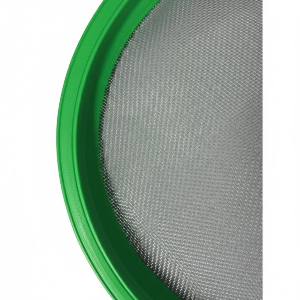 Peneira Fuba 40cm Aro Plástico Chapa Expandida