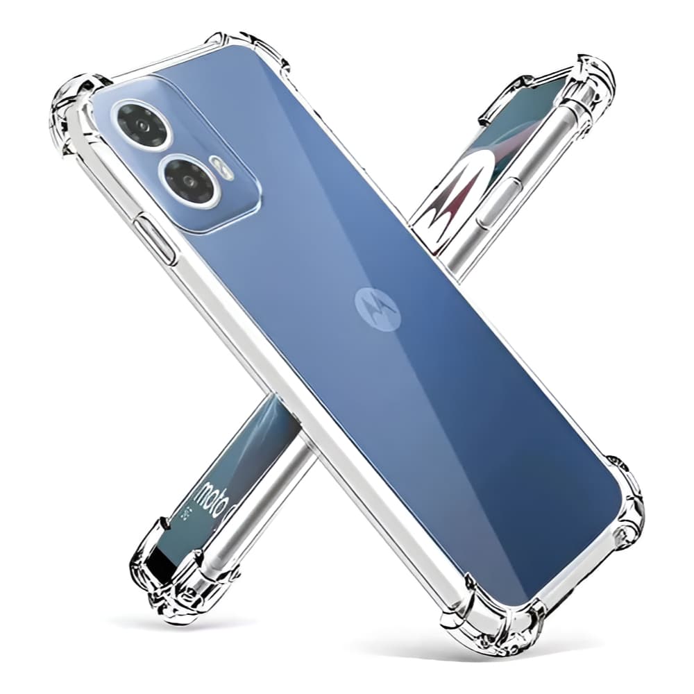 Capa Motorola Moto Edge 50 Fusion Capinha Case Transparente Anti Impacto Bordas Reforçadas Silicone