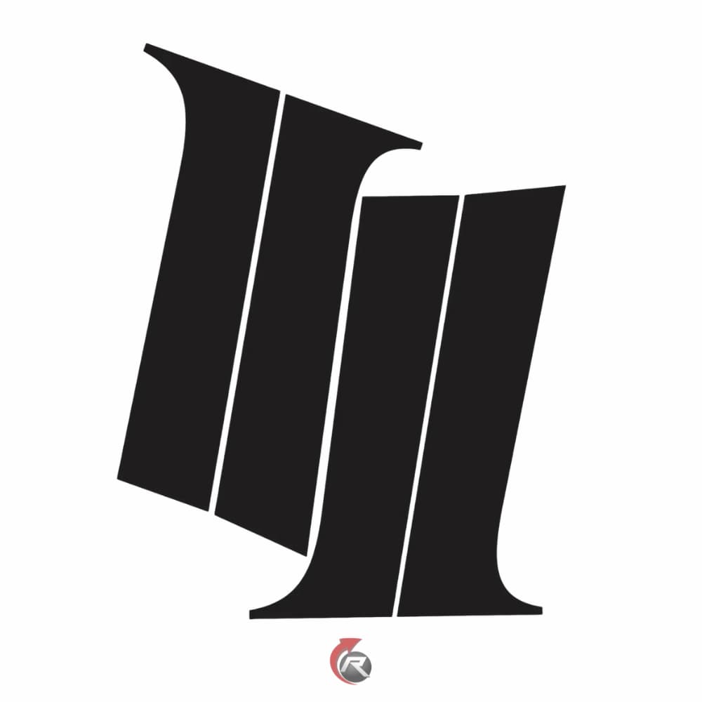 Adesivo Blackout Preto Fosco Para Coluna Gol G5 G6