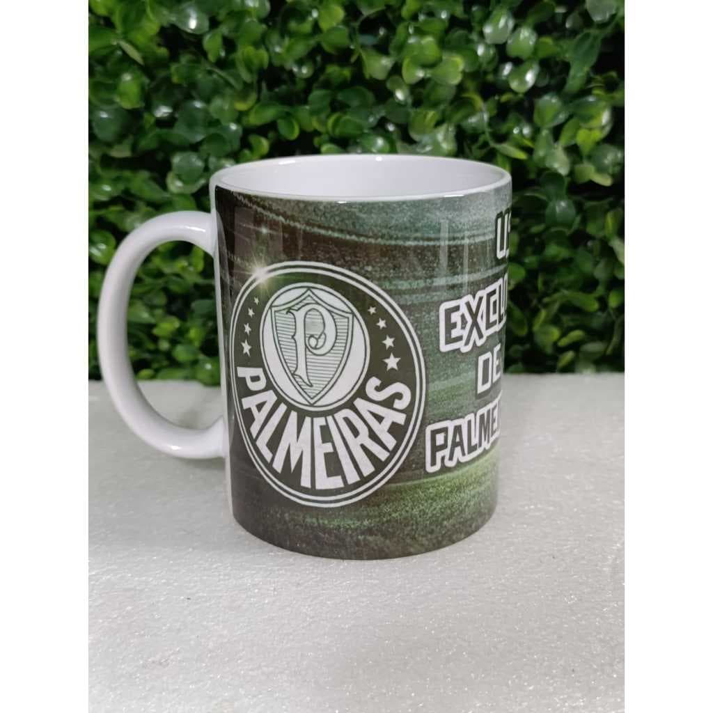 Caneca de Cerâmica Personalizada 330 ml Tema Palmeiras