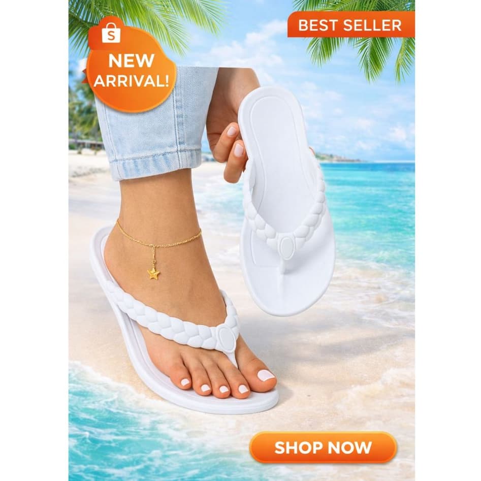 Chinelo Nuvem Feminino Trançado Macio Confortável Leve Anatômica