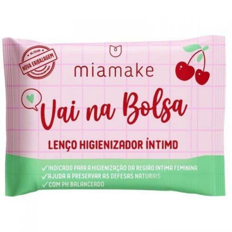 Lenço Higienizador Íntimo - Mia Make