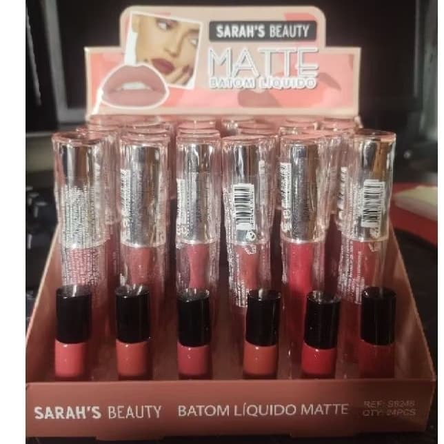 Batom Líquido Matte Sarah's Beauty Edição Especial