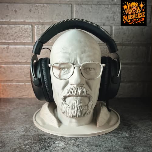 Busto Walter White - Breaking Bad - FEITO EM RESINA DE ALTA QUALIDADE