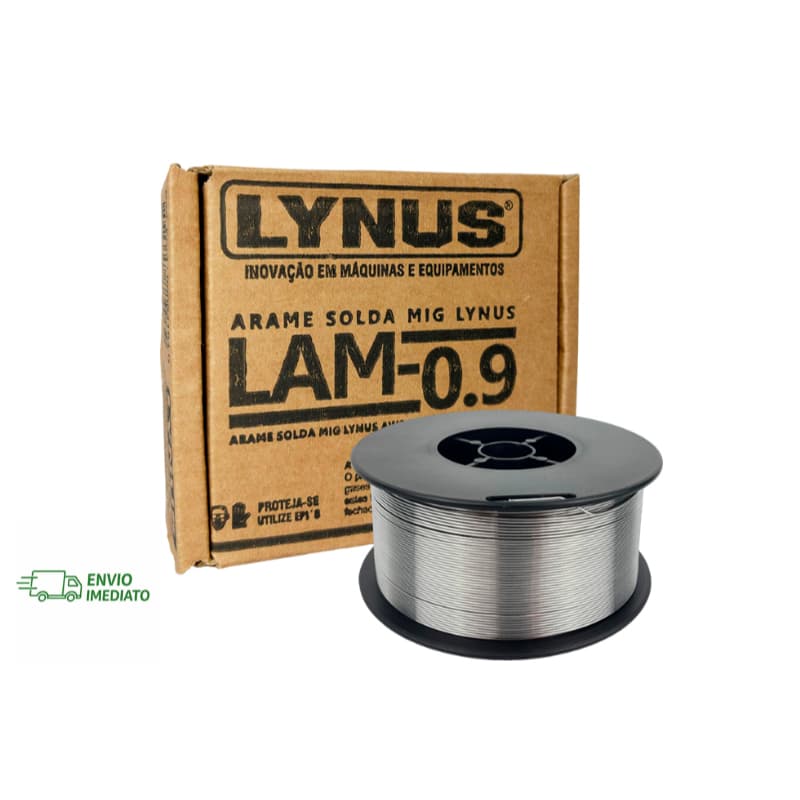 Arame De Solda Mig Revestido 0,8 Mm Sem Gás Lynus