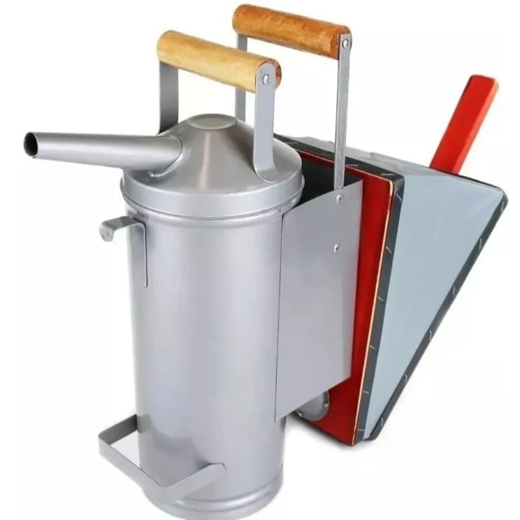 Fumigador Apicultura Zatti Grande Galvanizado P/ Abelhas