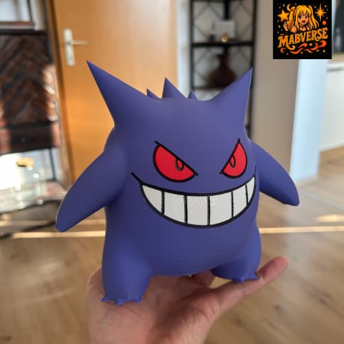 Pokémon Gengar Decorativo Vários Tamanhos (COLECIONADOR)