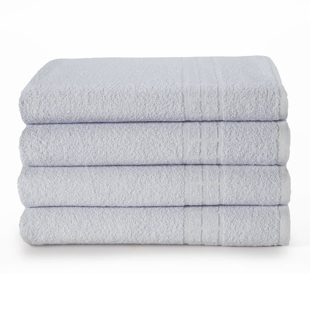 Kit 4 Toalhas de Banho Branca para Hotel – Linha Profissional Soft 1,30cmx 72cm