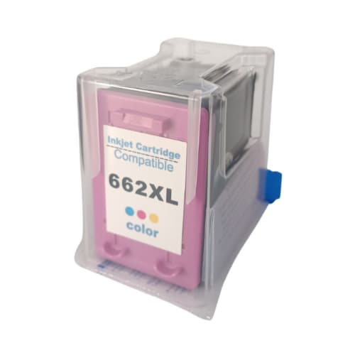 Cartucho de Tinta Compatível 662XL Colorido para Deskjet 3516 2515 2516 3515 1516 2546 2646 3546