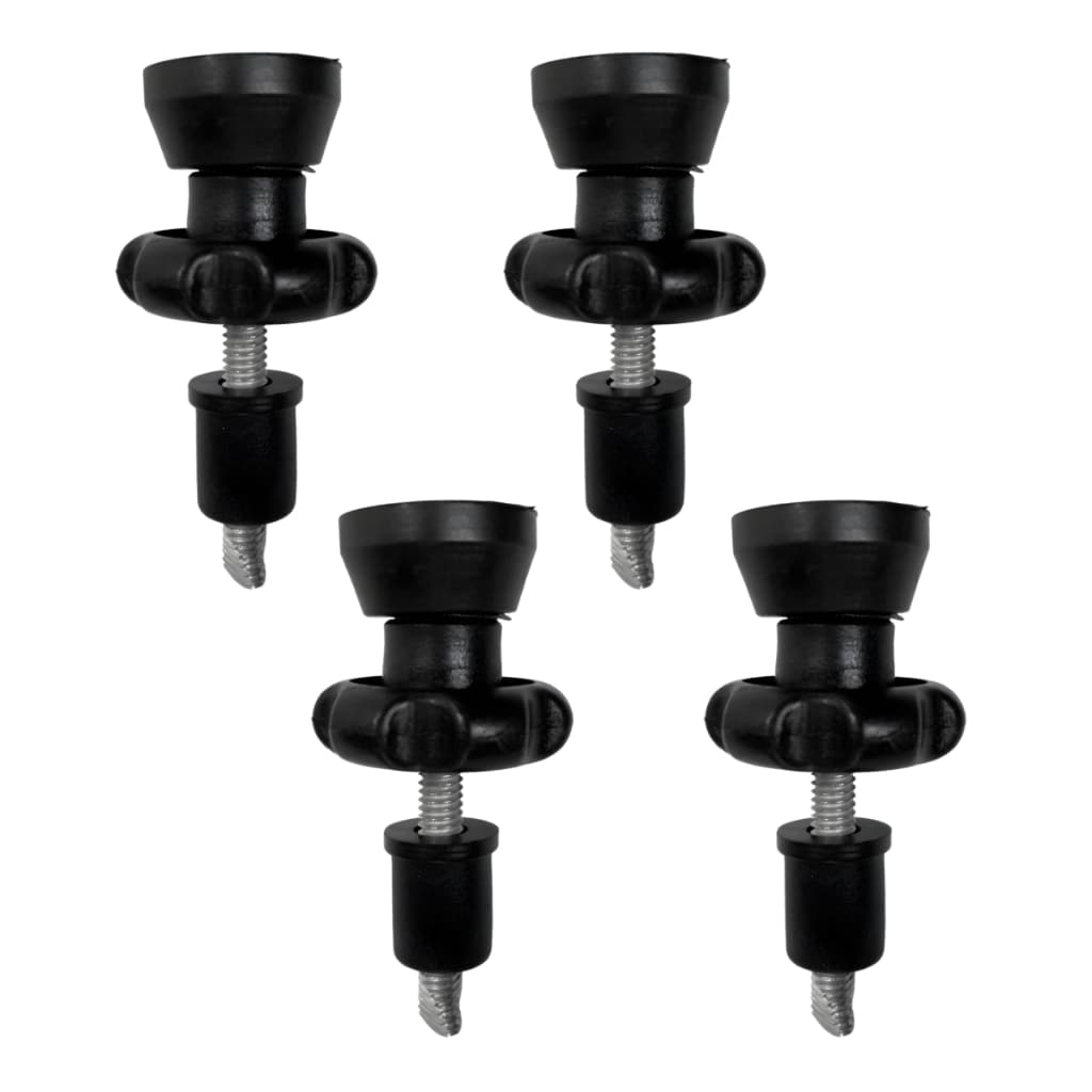 Kit 4 Manípulos para Portão Pet Grade De Proteção Para Cachorro Cerca Bebê