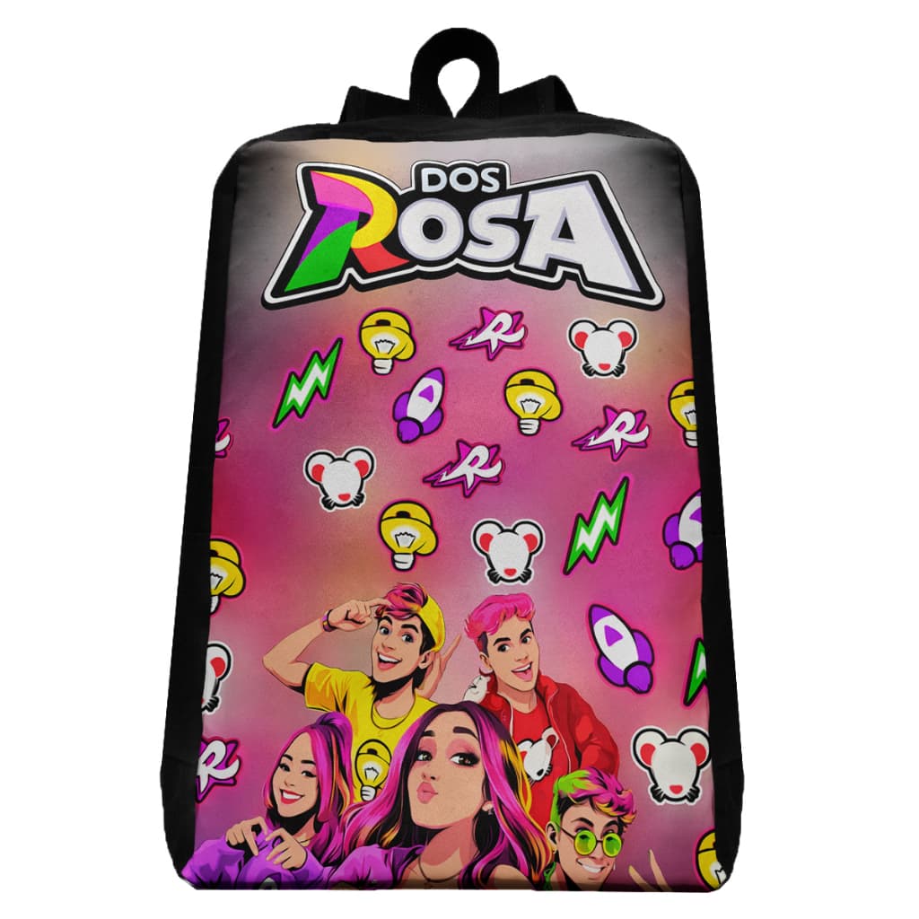 Mochila Escolar Bolsa Escola Colégio Volta ás aulas Infantil Crianças Emily Vick Dos Rosa