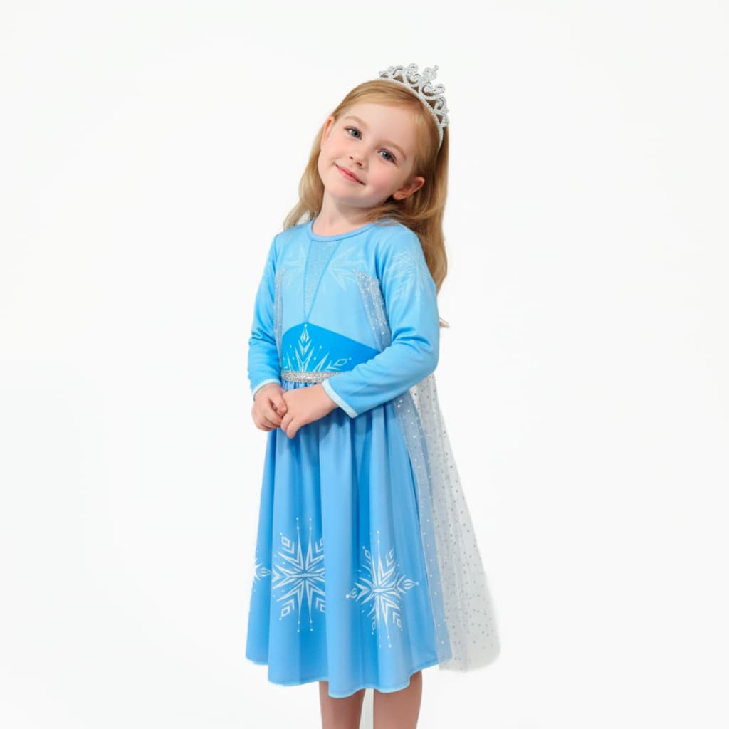 Fantasia Infantil Menina - Elsa Frozen Princesa