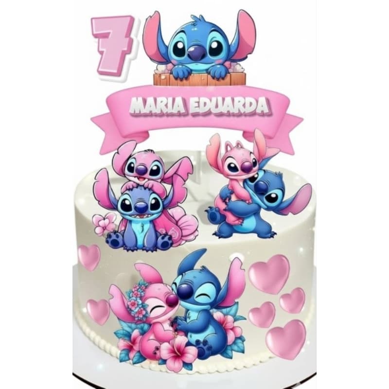 Topo de Bolo Personalizado Nome Topper de Bolo temático Decoração Festa Infantil Envio Rápido!