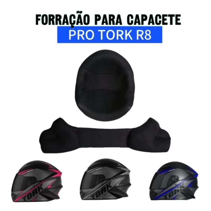 FORRACAO PARA O CAPACETE PRO TORK (R8) e LIBERTY 4