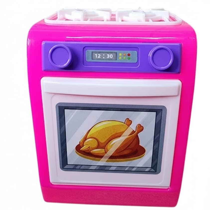 Brinquedo Fogão Cozinha Infantil Gourmet Brinquedo Fogãozinho Menina Rosa Brincando de Cozinha