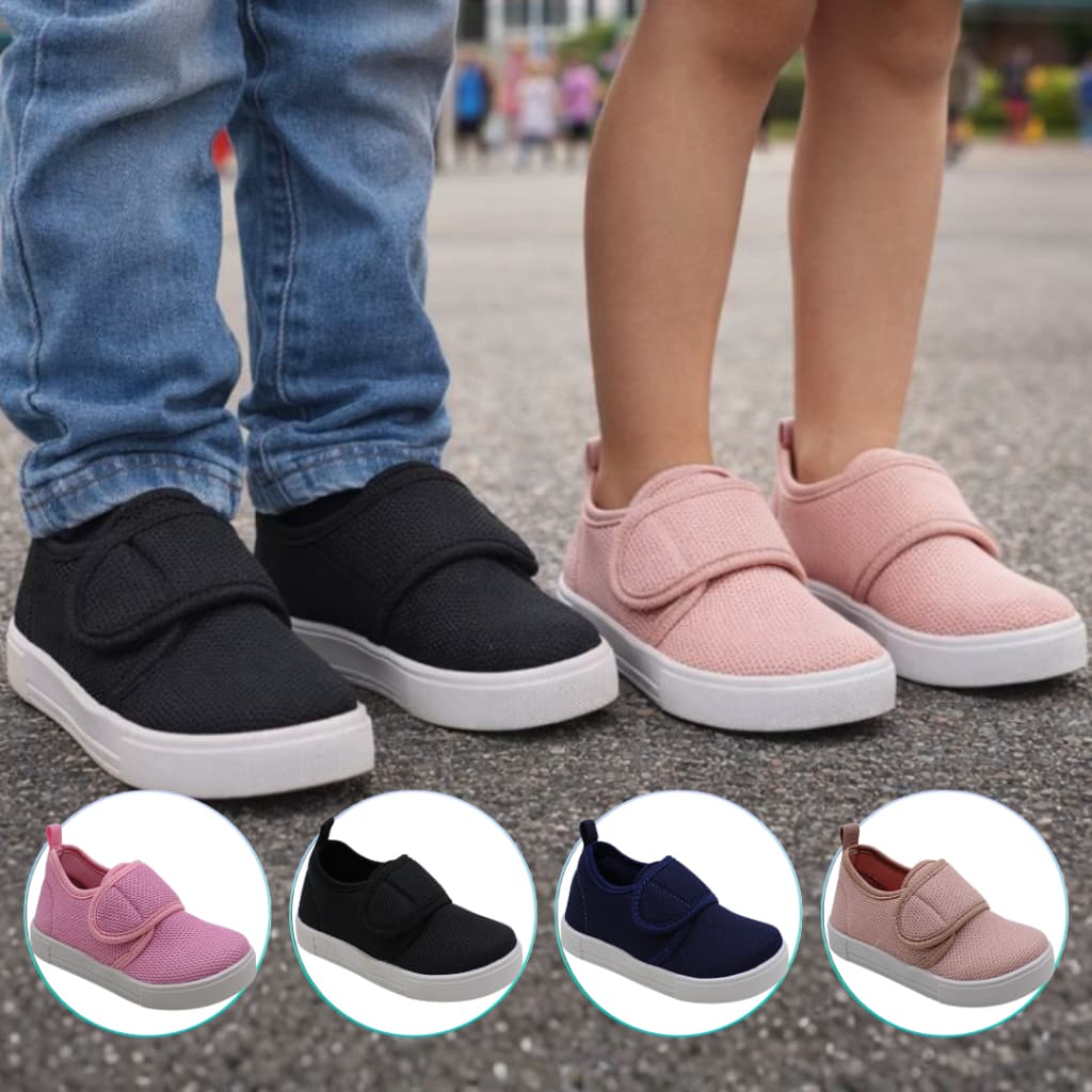 Tenis Infantil Casual Menino Menina Tênis Leve Calce Fácil Confortável Tênis Menina Tênis Menino