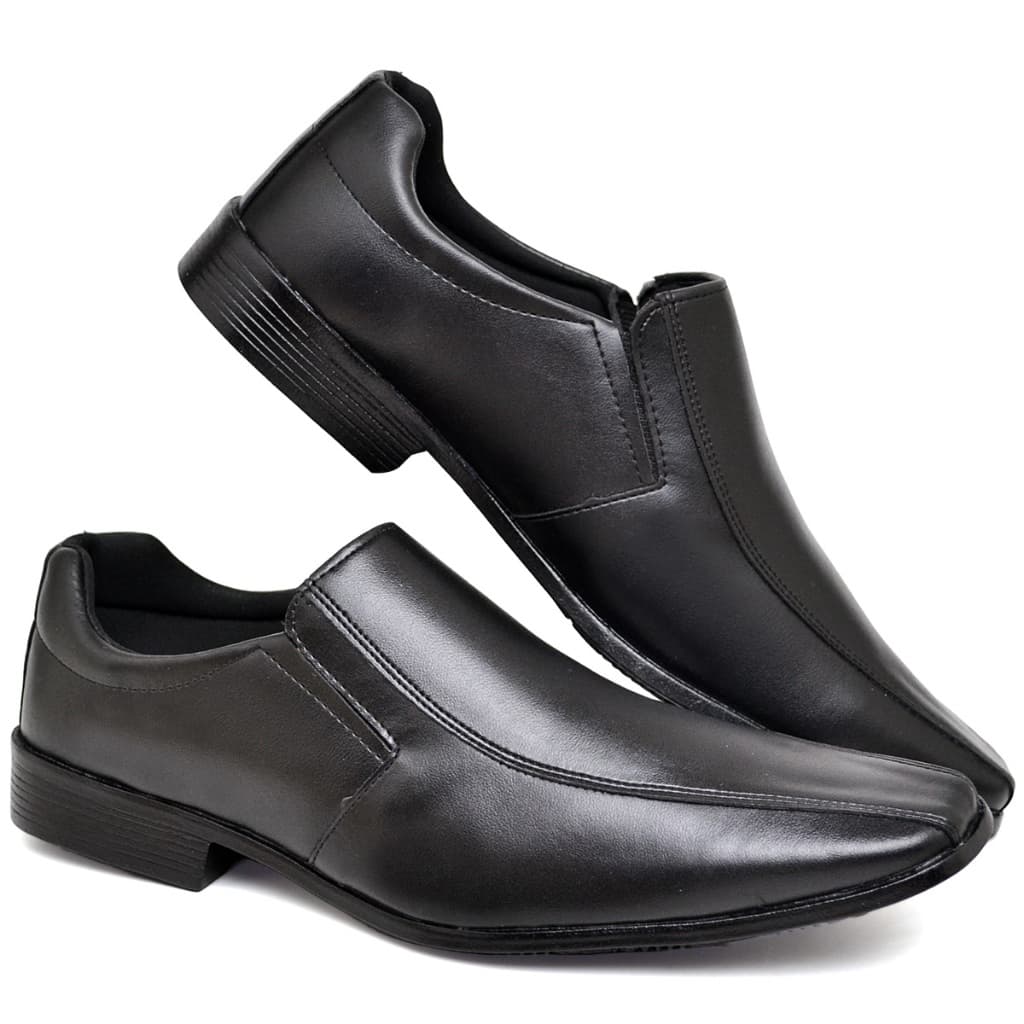 Sapato Social Masculino Confortável Preto Marrom Mocassim Trabalho Casamento Festa Oxford Sapatênis