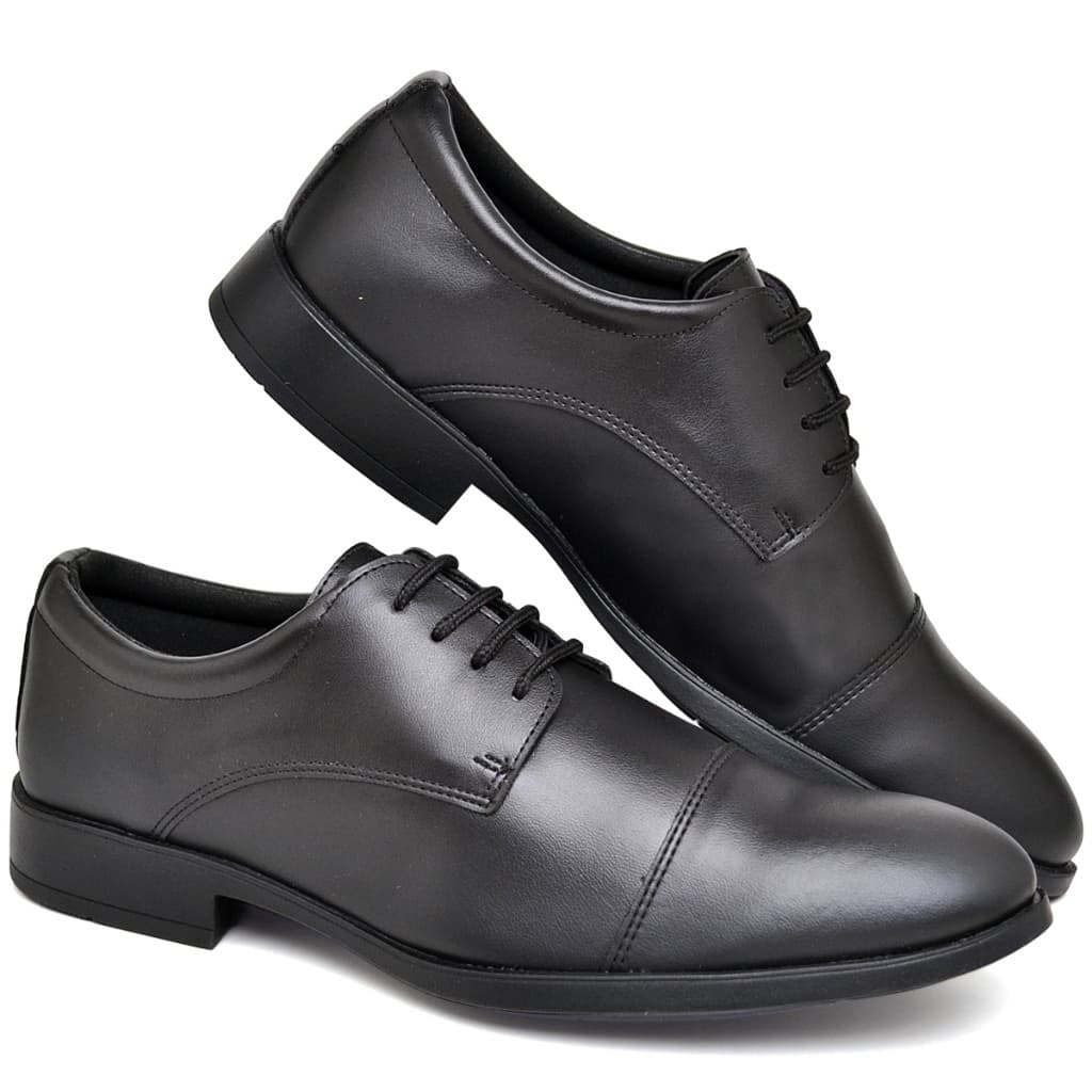 Sapato Social Masculino Oxford Marrom Preto Confortável Sapatênis Mocassim Casamento Trabalho Festa