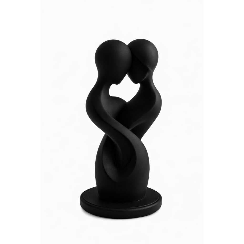 Escultura Decorativa “Laços Eternos” – Design Elegante e Significado Profundo