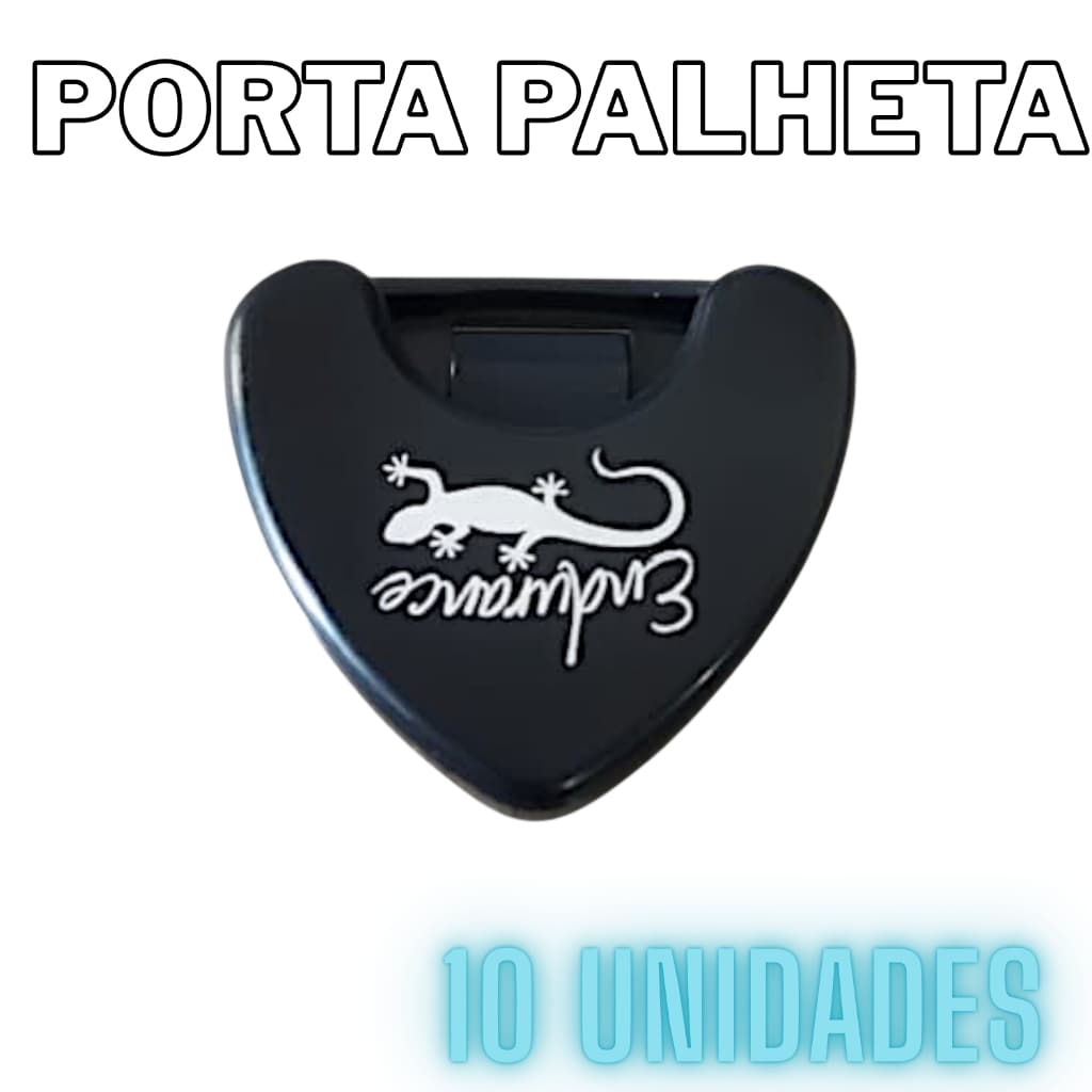 Kit 10 porta palheta suporte de palhetas violão aço violao nylon guitarra ukulele cavaco