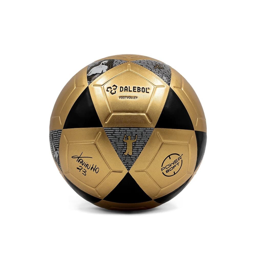 Bola de Futevôlei Dalebol PowerSoft™ Lançamento Tavinho Dourada
