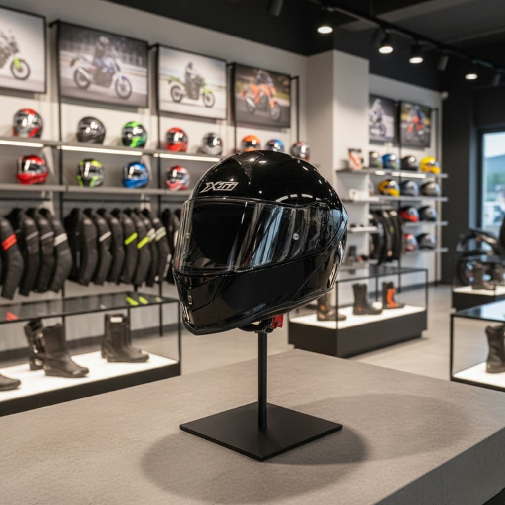 Capacete X11 Revo Pro All Black Com Óculos Interno + Viseira
