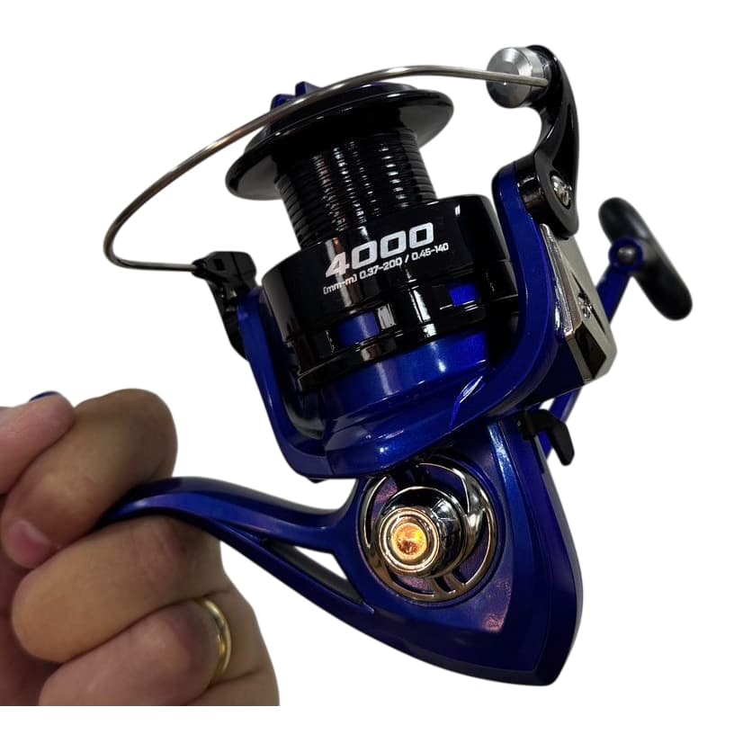 Molinete Arena 4000  Marine Sports 01 Rolamento Fricção Dianteira (VARIAS CORES) MODELO 2026