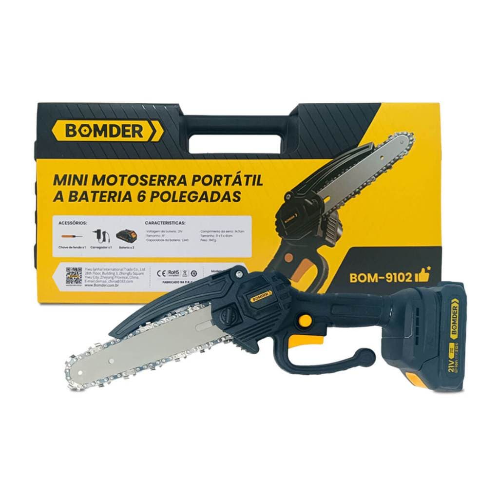 Mini serra elétrica 2 baterias bivolt (21 V)