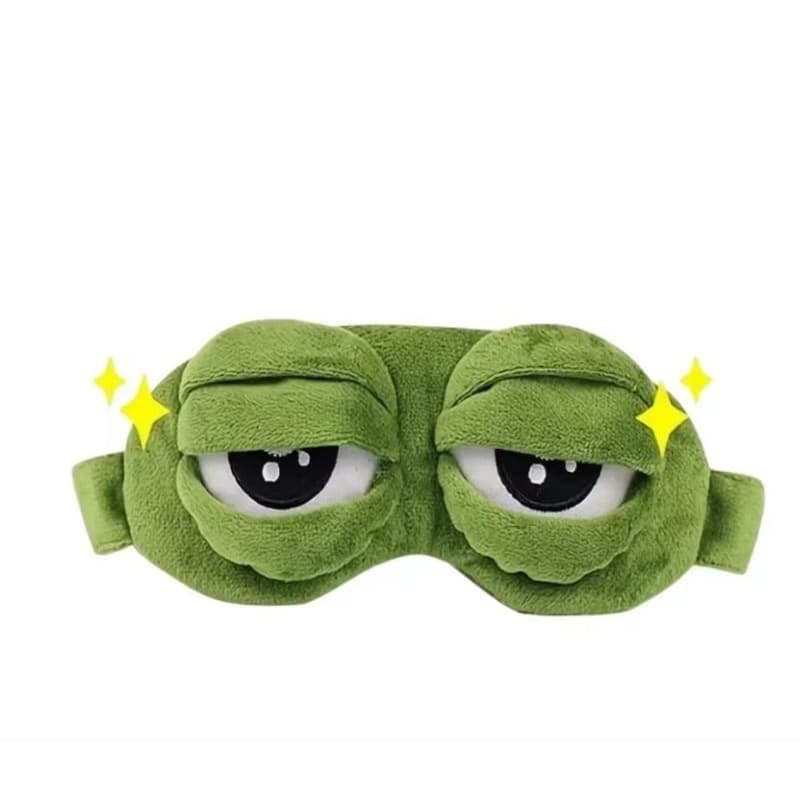 Máscara para Dormir Sapo, Presente , Máscara de Sapo