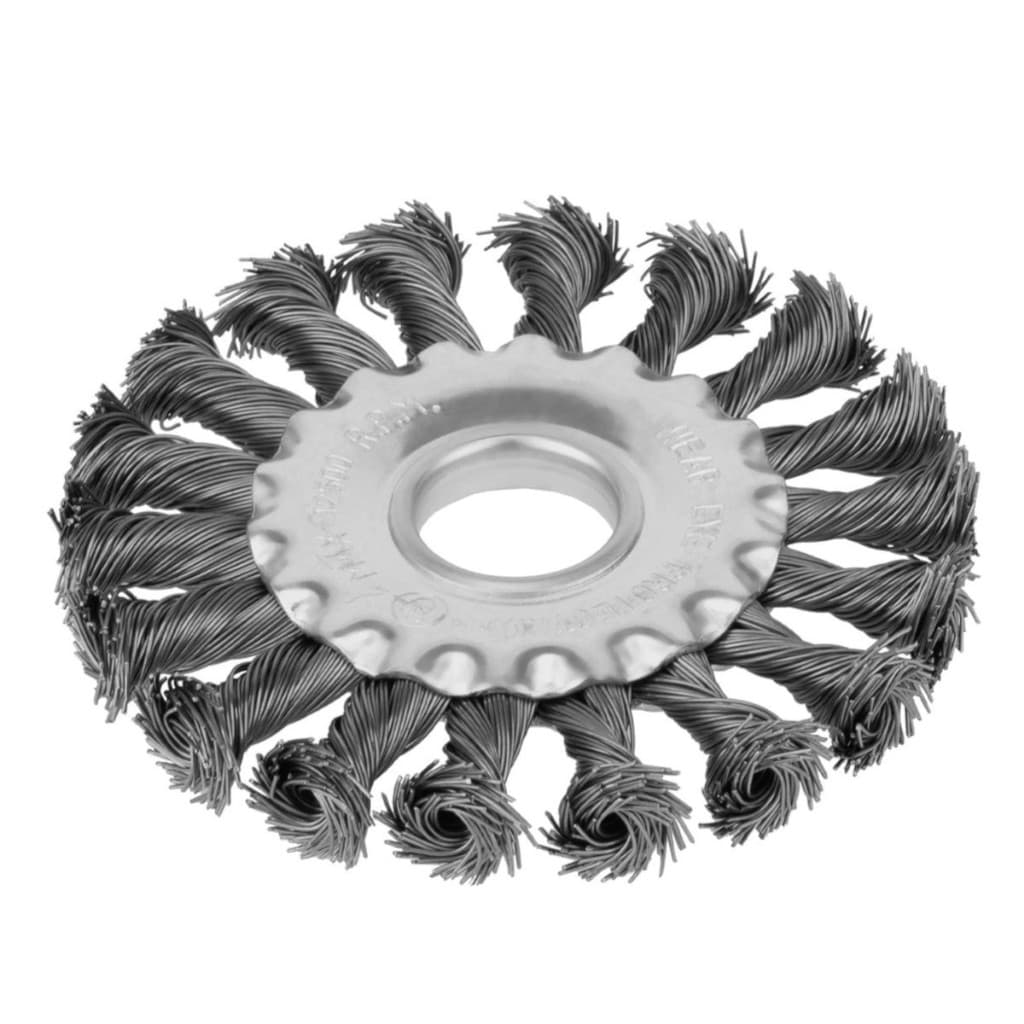 Escova de Aço Torcido 115mm Circular Fertak