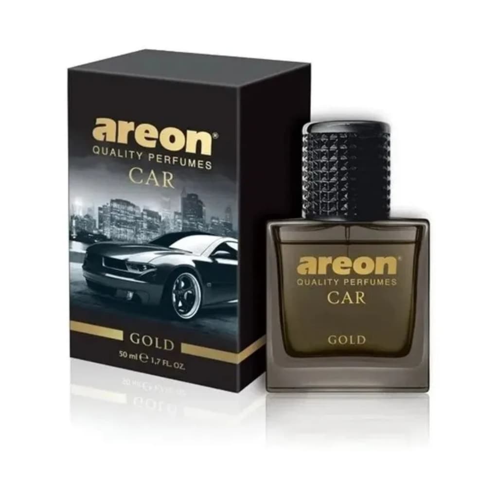 Aromatizante Car Perfume Gold Areon Perfume 50ml Carro Cheirinho Automotivo
