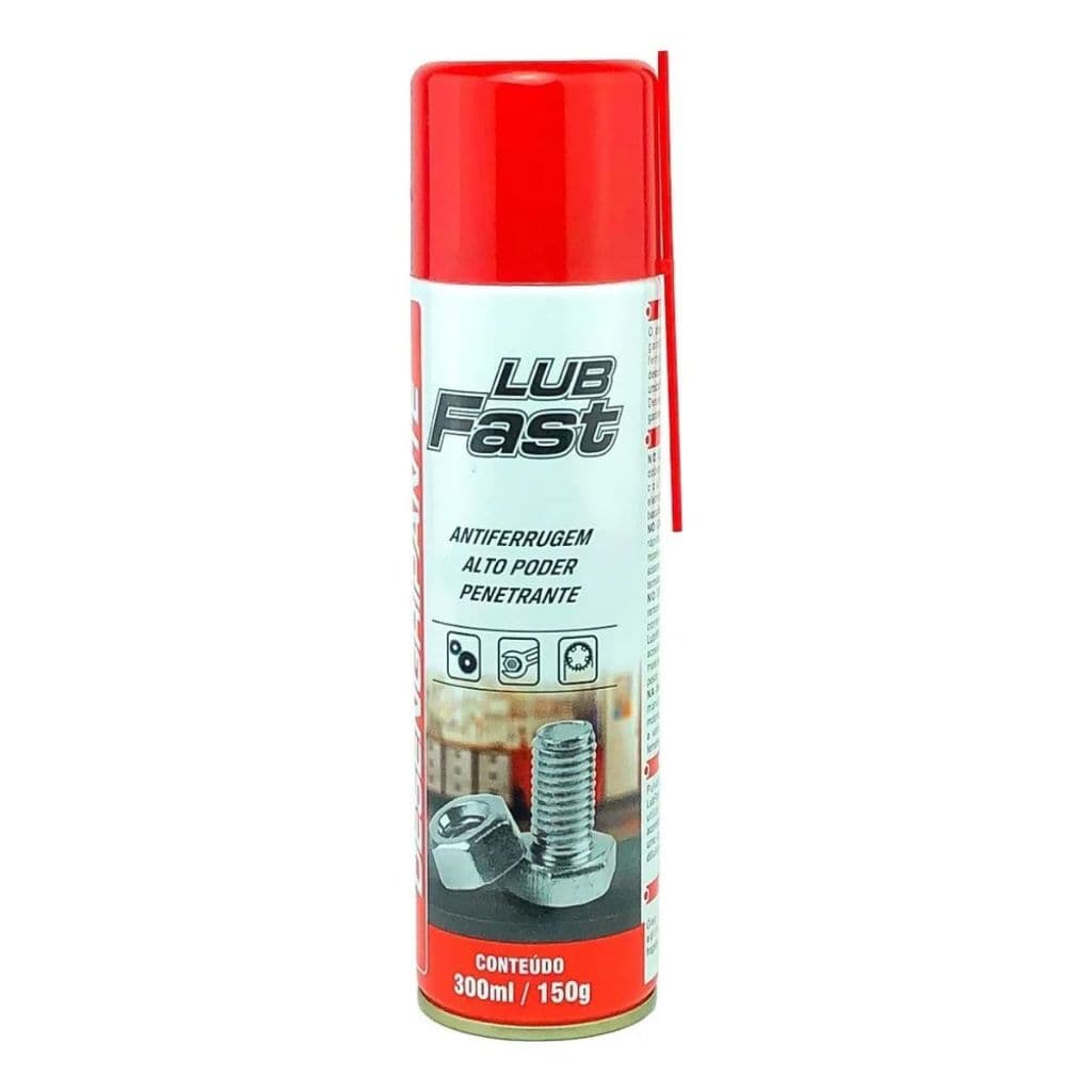 Lubrificante Antiferrugem Desengripante Lub Fast Uso Geral