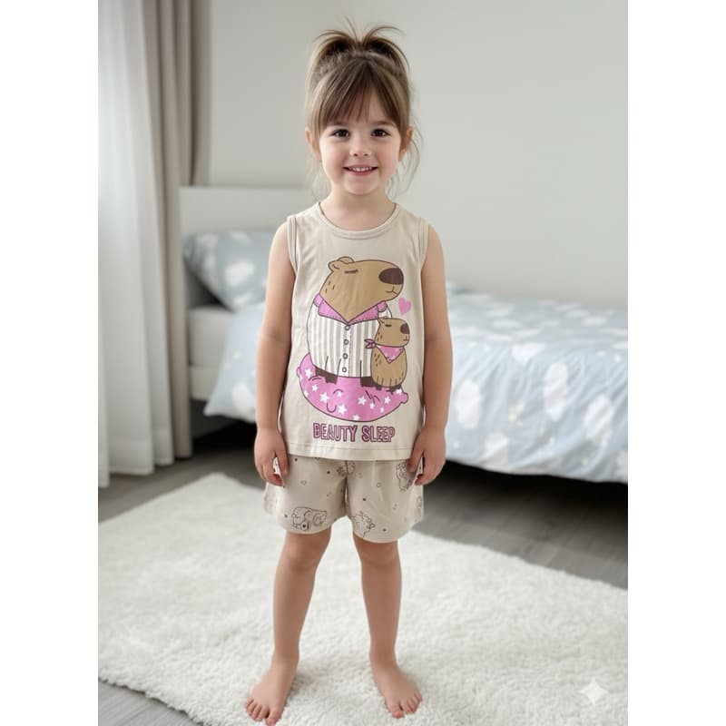 Baby Doll Regata Feminino Infantil Suede Personagens
