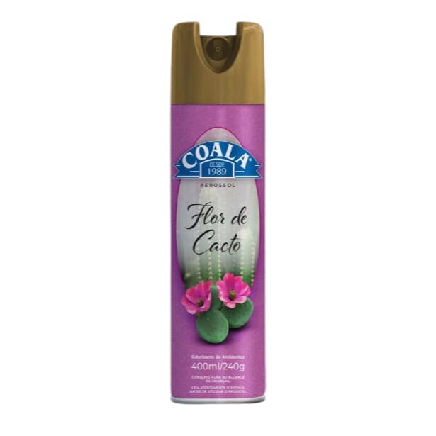 Odorizante Aroma Flor De Cacto Novo 400ml Coala Aromatizador De Ambiente Casa Cheirinho Bom Ar