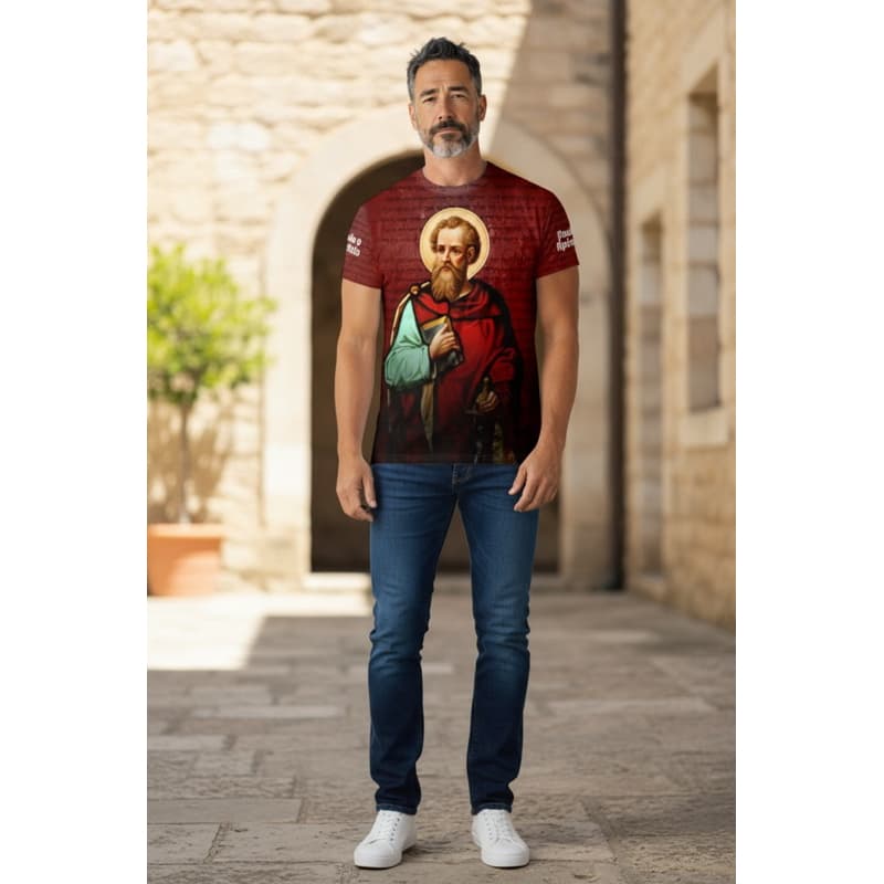 camisa Aposto Paulo tecido dryfit