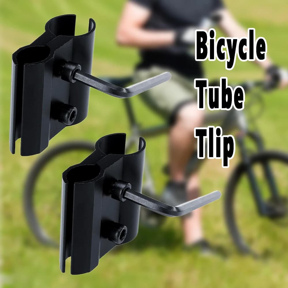 Braçadeira de Metal tubo montagem mini lanterna laser para bike