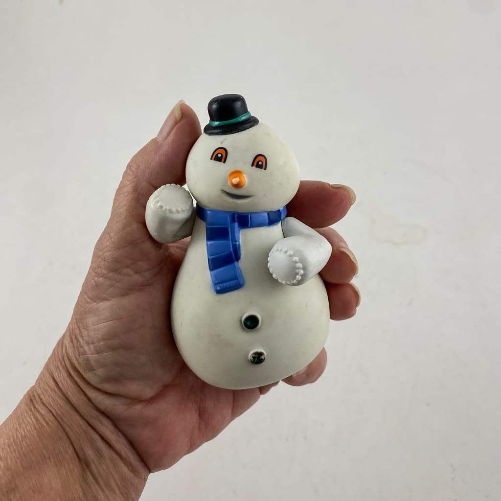 Boneco de neve da Doutora brinquedos de vinil 10 cm altura