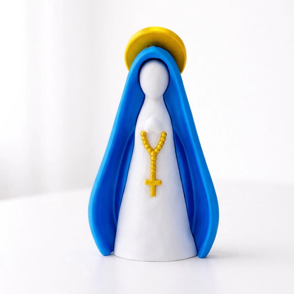 Nossa Senhora Escultura Decorativa [12cm]