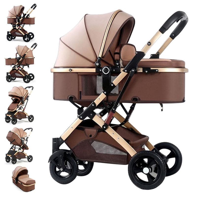 Carrinho De Bebê Passeio Alça Reversível System Até 15 Kg Dobrável Compacto Leve P7