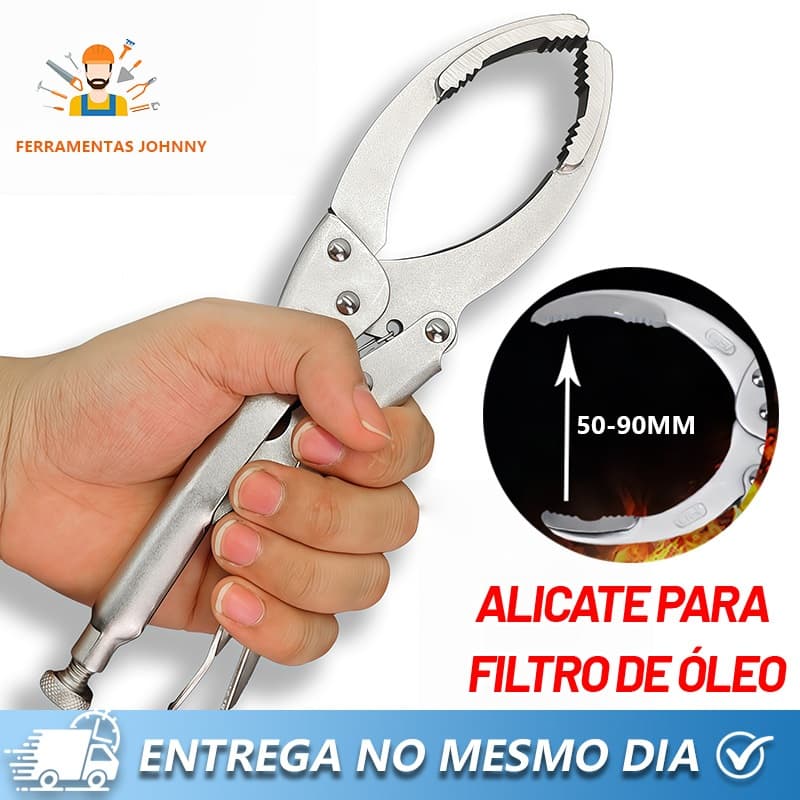 Alicate de pressão Chave Saca Filtro De Óleo Troca  Profissional Automotivo，Chave de desmontagem