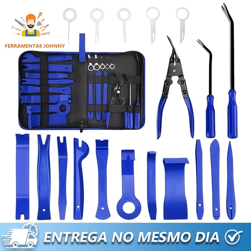 Kit 12/9/5 pçs Ferramentas de Remoção Automotiva，Espátulas de Nylon para Painel, Forro de Porta e Acabamento Com alicate