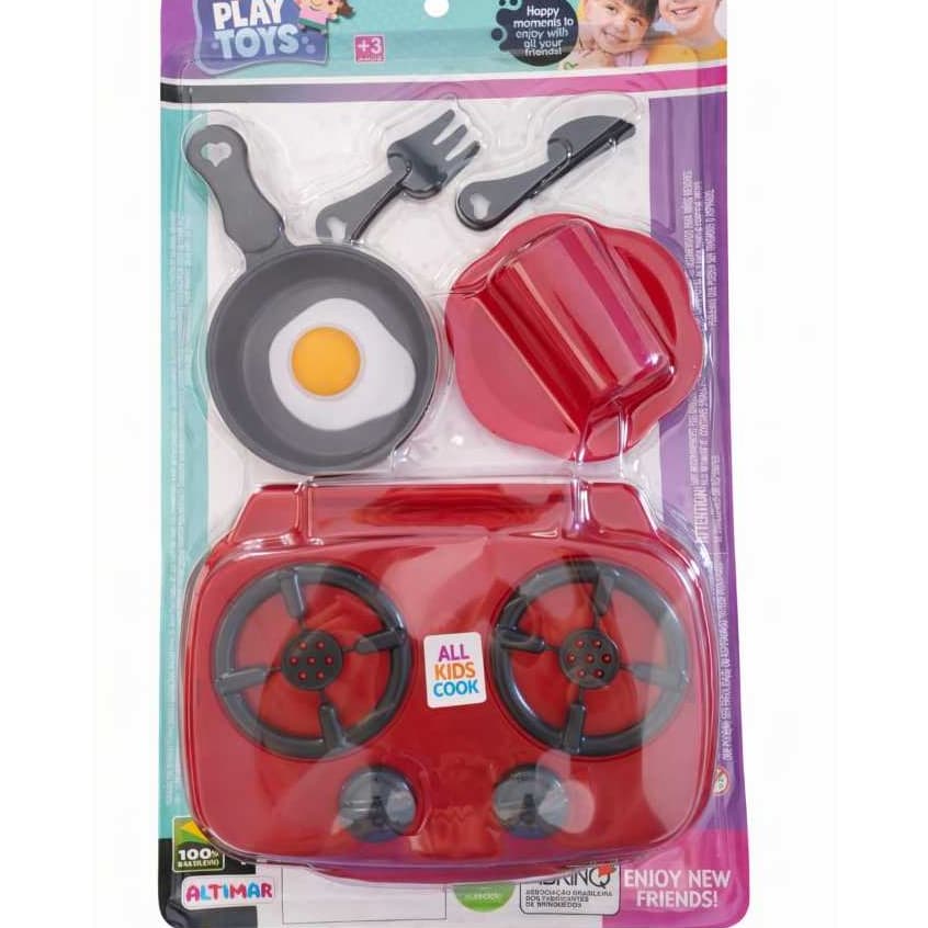 Kit Cozinhando Brinquedo Mini Chef